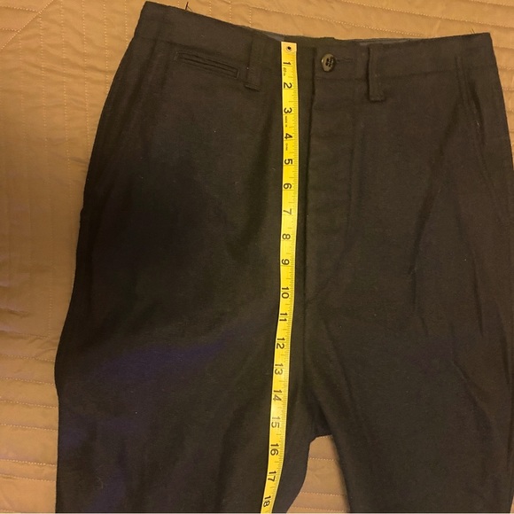 NLST Navy Blue Wool Harem Pants Trousers - Picture 8 of 16